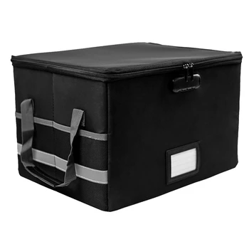 Огнестойкий ящик для документов Со встроенным органайзером для подвешивания писем /юридических папок Office Изображение
