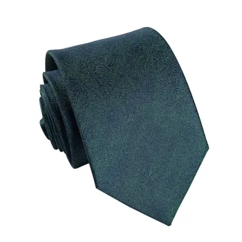 Шелковый ручной галстук из 100% шелка шелкопряда 8 см, мужской элегантный ретро сине-зеленый градиентный шелк, деловое повседневное профессиональное платье Изображение