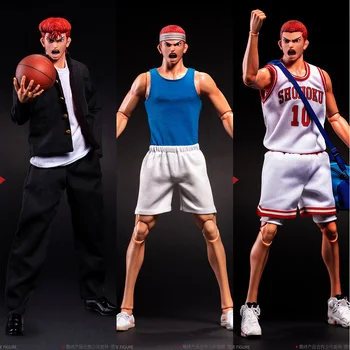 В наличии NOVA Studio 1/6 Scale Slam Dunk Basketball Сакураги Ханамичи Головная Одежда Обувь Комплект Аксессуаров для 12 
