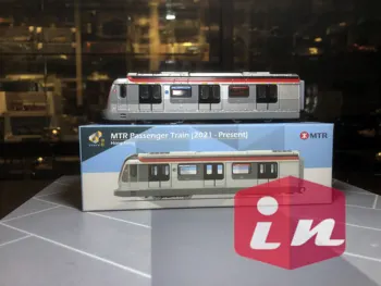 Пассажирский поезд Tiny City MTR12 MTR, Гонконгская Коллекция отлитых под давлением моделей автомобилей, Ограниченная серия Игрушечных автомобилей для Хобби Изображение