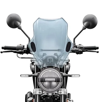 Для индийского FTR 1200 S 2018-2022 Новое лобовое стекло мотоцикла, крышка лобового стекла, Экран, Объектив, Дефлектор мотоцикла Изображение