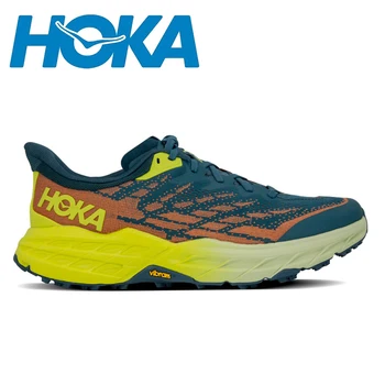 HOKA/ Мужские кроссовки для бега по бездорожью SPEEDGOAT 5, треккинговые ботинки Повышенной проходимости, ультралегкие нескользящие уличные дорожные кроссовки для мужчин Изображение
