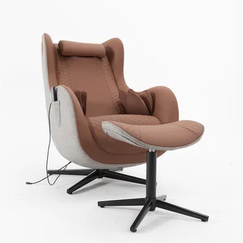 Модный дизайн современный кожаный односпальный диван мебель для гостиной диван для гостиной 3D моделирование манипулятор массажное кресло Изображение