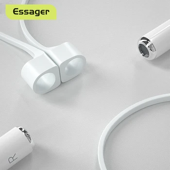 Магнитный ремешок для наушников Essager для Apple Airpods Airpod Pro, силиконовый ремешок, веревка для Air Pods, аксессуары для наушников Pod 2 Изображение