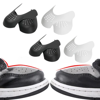 4 пары защитных приспособлений для защиты обуви от сгибания, трещин на носке, Носок для поддержки обуви, носилки для обуви, легкие кроссовки Изображение