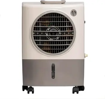 Портативный испарительный вентилятор MC18M для помещений с низкой влажностью внутри/снаружи, 1300 CFM, 500 кв. футов, 2-скоростной вентилятор, 53,4 дБ, Вт Изображение