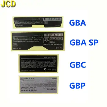 JCD 1 шт. Новые Наклейки-этикетки Замена Для Gameboy Advance SP Color Для Игровой консоли GBA GBA SP GBC GBP Изображение