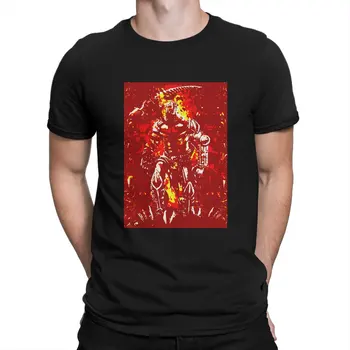 Футболки Dante Inferno, мужские хлопковые забавные футболки с круглым вырезом, футболки Dante's Inferno, топы с коротким рукавом, летние Изображение