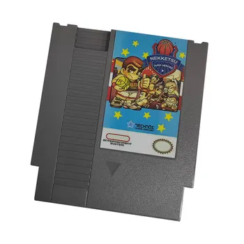 Nekketsu! Уличная корзина: Ganbare Dunk Heroes - английский 8-битный игровой картридж NES с 72 контактами для ретро-игровой консоли NES Classic Изображение