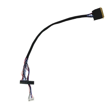I-PEX 20453-20455 40Pin 1ch 6 Битный светодиодный 40-контактный кабель LVDS для 15,6 дюймов 1366x768 B156XW02 LTN156AT05 Изображение