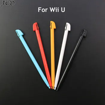 JCD 5 цветов Пластиковый стилус для Wii U, сенсорная ручка для экрана WIIIU, аксессуары для игровой консоли Изображение