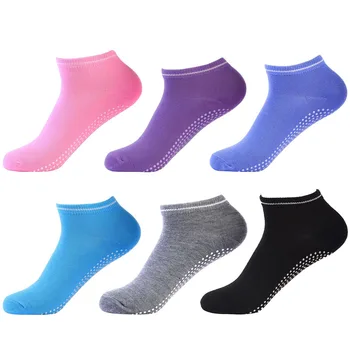 Носки для йоги Нескользящие Спортивные носки для бега, носки для велоспорта, Тонкие быстросохнущие носки для марафона и фитнеса с коротким вырезом Изображение