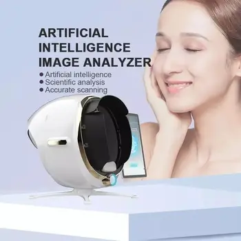 3D Smart AI Анализатор кожи лица с Ipad Сканер для лица Тестер Magic Mirror Устройство для диагностики лица Visia Машина для анализа кожи Изображение