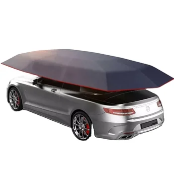 Новейший автомобильный зонт от солнца, козырек на лобовое стекло, складной автомобильный чехол, солнцезащитный зонт, тепловой автомобильный верхний зонт Изображение