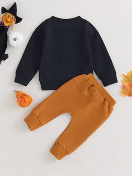 Ползунки с капюшоном для маленьких девочек, комбинезон с цветочным принтом, длинный рукав, эластичный пояс и оборки, осень-зима Изображение