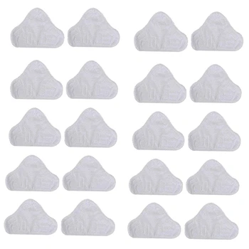 20 Упаковок сменной паровой швабры из микрофибры для треугольной швабры H2O Mop X5 Изображение
