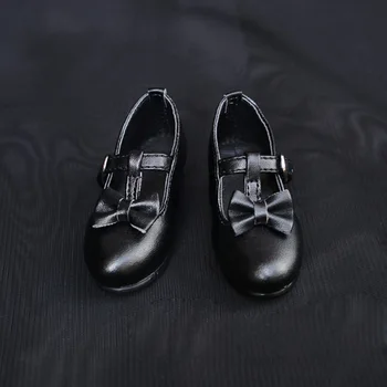 Новый стиль, обувь 1/3 1/4, Одна пара кожаных туфель-бабочек для кукол BJD SD, обувь, аксессуары Изображение