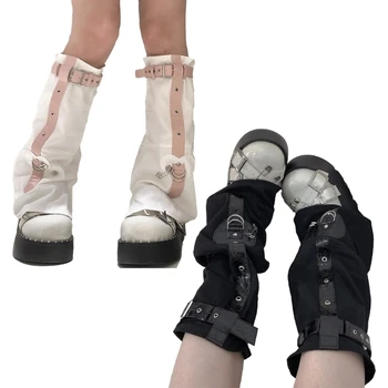 Женские Удлиненные японские Гетры Sweet Girl, закрывающие носки с горкой, Костюм P8DB Изображение