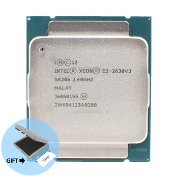 Процессор Intel Xeon E5 2630 V3 SR206 2,4 ГГц 8-ядерный 85 Вт с разъемом LGA 2011-3 CPU E5 2630V3 Изображение