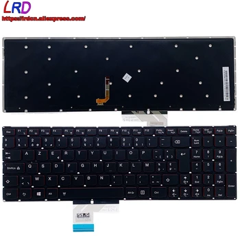Новая Оригинальная клавиатура BE Belgian с подсветкой для сенсорного ноутбука Lenovo Y50-70 Y50-70T Y70-70 25215979 25216010 Изображение