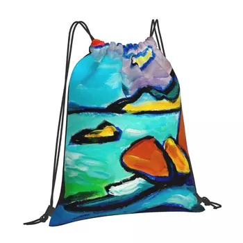 Практичные водонепроницаемые карманы на шнурках для путешествий на открытом воздухе, необходимые для защиты предметов от воды, Переносная сумка Изображение