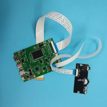 Комплект контроллера EDP 2K для G156XTN02.1 G156XW01 V4 G185XTN01.1 HB125WX1 1366x768 Mini USB Type-c, совместимый с Mini HDMI, ЖК-дисплей LED Изображение