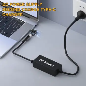 ​65 Вт постоянного тока в USB C PD Адаптер Питания Конвертер 5,5X2,5 7,4X5,0 4,5X3,0 мм Зарядное устройство для ноутбука с разъемом Type C для Xiaomi Samsung Изображение