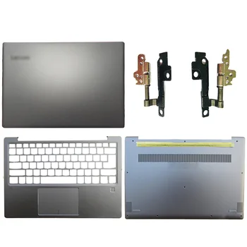 Новая Задняя крышка с ЖК-дисплеем для ноутбука/Петли/Подставка для рук/Нижний чехол для Lenovo Ideapad 720S-13 720S-13IKB 720S-13ARR Серый Изображение