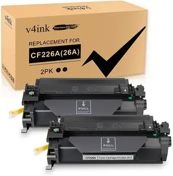 Черный тонер-картридж V4INK 26A CF226A для HP LaserJet Pro MFP M426fdw M402dn 2P Изображение