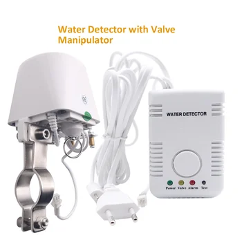 Датчик утечки воды WZ803 с автоматическим отключением манипуляторного клапана DN15 Детектор перелива воды Изображение