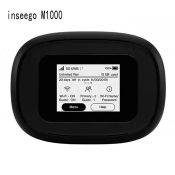 Точка доступа Inseego Verizon 5G Pocket Wifi M1000 в комплекте с 2 батарейками (1 запасная + 1 дополнительная) | Подключение до 15 устройств Wi-Fi Изображение