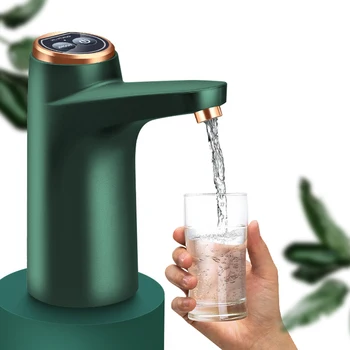 Электрический Водяной насос Автоматическая Кнопка Дозатора Воды Сенсорное Управление Галлонная Бутылка Питьевой Воды Насос для Дома Изображение