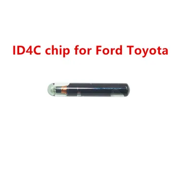 бесплатная доставка 10 шт./лот Оригинальный ID 4C чип автоответчика ID4C T3 Стеклянный чип для Ford Toyota Изображение