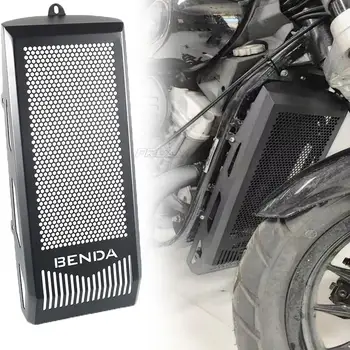 Защитная крышка решетки радиатора для BENDA BD300, аксессуары для мотоциклов BD 300, алюминиевая защитная крышка с ЧПУ, экран для рассеивания тепла Изображение